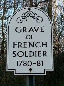 Lebanon French Soldier Sign