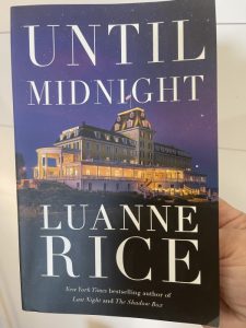 Cover of the book Until Midnight, shows Ocean House in Rhode Island